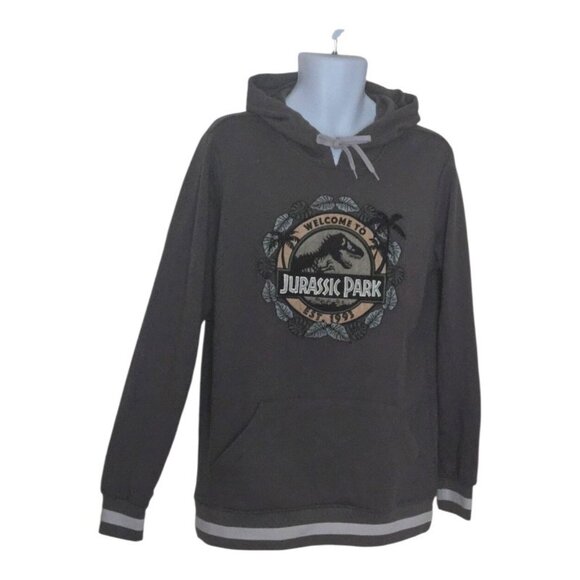 Box Lunch Jurassic World Park Hoodie Embroidered men's size M - Picture 1 of 7